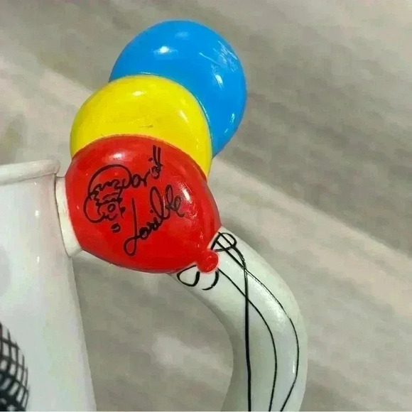 Vintage Ringling Brothers Circus Barnum Bailey Plastic Clown Cup Mug Handle - Picture 7 of 7